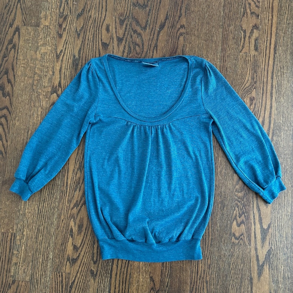 Michael Stars Deep Turquoise/Blue Top / One Size